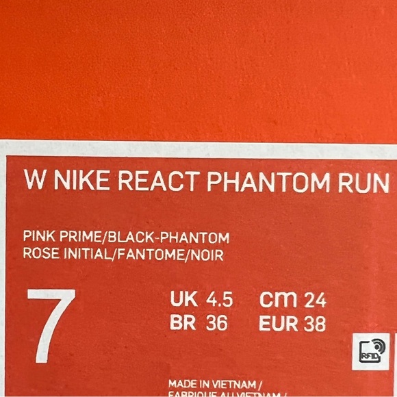 NWT Nike React Phantom Run FK 2 Women’s Shoes - Picture 8 of 8